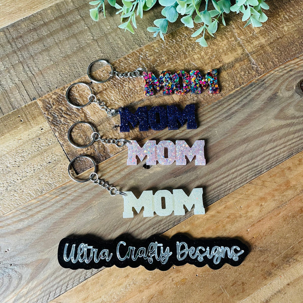 MOM Keychain, Made to Order