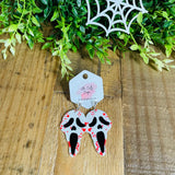 Halloween Scream Mask Earrings, RTS