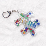 Puzzle Shape Keychain, Made to Order