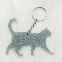 Cat Keychain, Made to Order