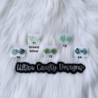 St. Patty Stud Earrings, RTS