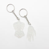 Skeleton Hand, Skeleton Body Keychain, Made to Order