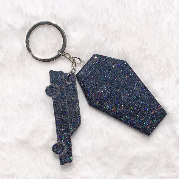 Hearse Keychain, Made to Order