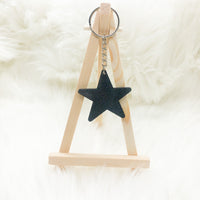 Moon, Star Keychain, Made to Order