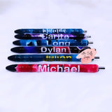 Non-Glitter Refillable Gel Pen, Made to Order