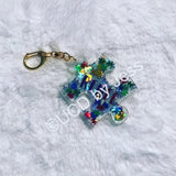 Puzzle Shape Keychain, Made to Order