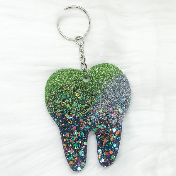 Tooth Keychain, Made to Order