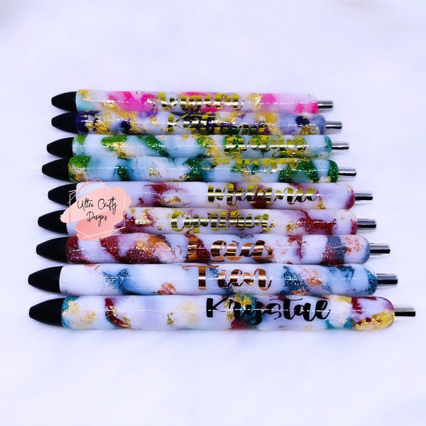 Milky Way Refillable Gel Pen, Made to Order