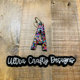 Letter Keychain, Made to Order