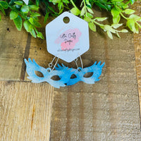 Halloween Mask Earrings, RTS