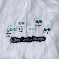 St. Patty Stud Earrings, RTS